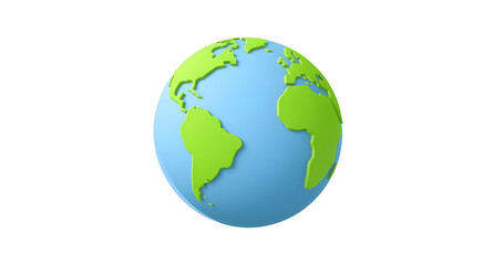 Fototapeta premium earth globe on white background vector, globe earth world map illustration, planet earth globe isolated, earth globe clean illustration, world globe vector on white, global earth sphere graphic, earth