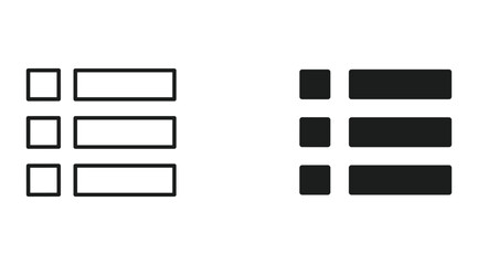 Checklist Comparison White Black