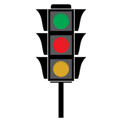 traffic light icon vector illustration