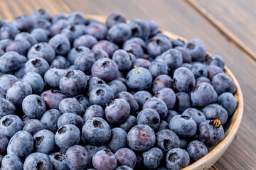 Fresh blueberry background. Blueberry Texture Close Blueberry Antioxidant Organic Superpeed Bowl Concept Healthy Nutrition