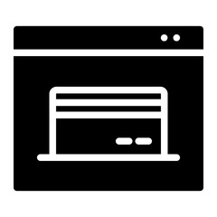 Fototapeta premium debit payments icon