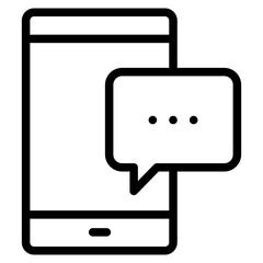 Obraz premium Message icon