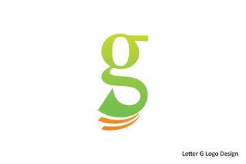 Modern Logo Design Concept for Letter G Corporate Identity