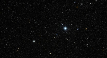 Obraz premium Deep space view starry night celestial bodies photography