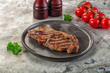 Grilled beef black angus steak
