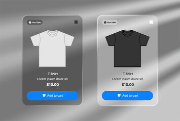 Fashion sale label for social media post template