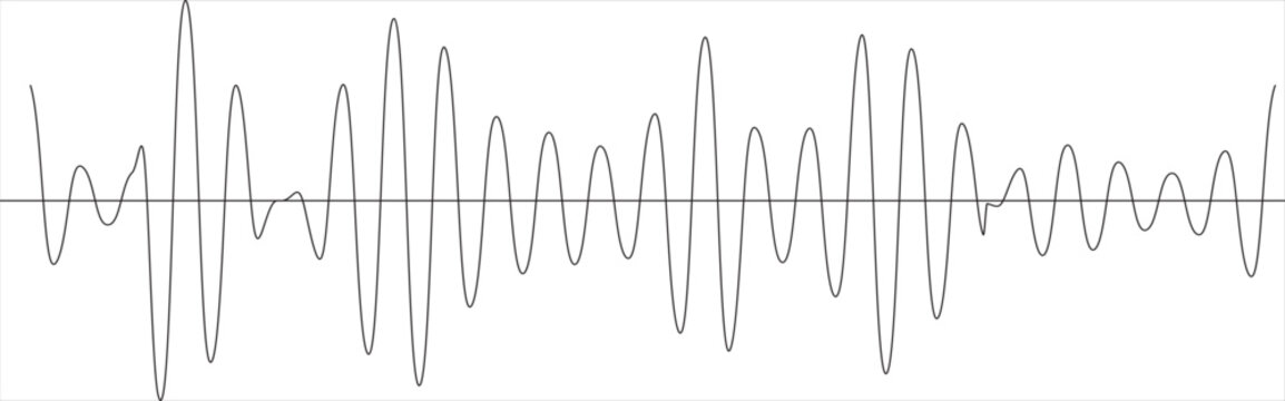 sound waves collection high frequency radio wave music 