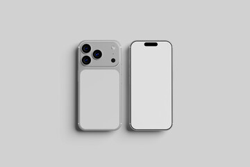 Modern Smartphone Mockup with Blank Screen