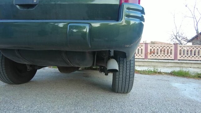 How to start a car with a five-liter engine and enjoy its sound.