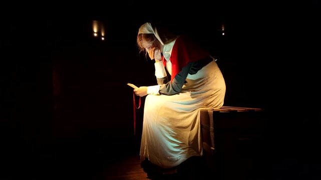 WWI nurse sculpture Museum of New Zealand Te Papa Tongarewa Wellington 13.12.2025