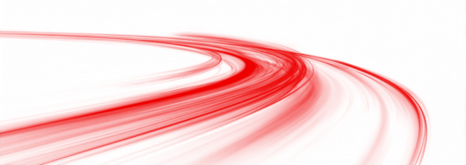 Neon speed lines curl, twist, and flow across a bright city road. Glowing streaks highlight rapid motion and futuristic energy streams. Modern digital illustration isolated in png.