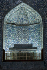 Pahlavan Mahmud mausoleum, Khiva, Uzbekistan. Pahlavan Mahmud&rsquo;s tomb