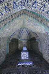 Tomb of Allah Quli Muhammad Bahadirkhan, Pahlavan Mahmud Mausoleum, Itchan Kala,  Khiva, Xorazm Region, Uzbekistan, Central Asia