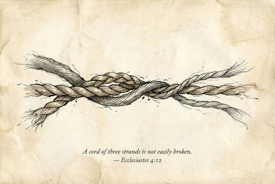 Bible Rope Imágenes de Ecclesiastes: descubre bancos de fotos, ilustraciones ...