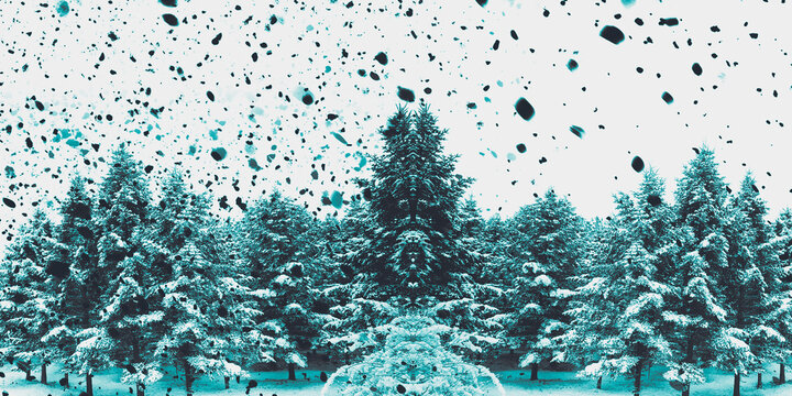 christmas tree background