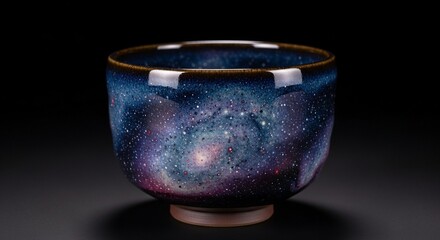 日本の伝統工芸：宇宙と銀河を宿した神秘的な天目茶碗