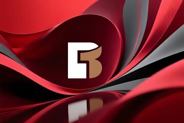 abstract background with red lines