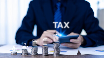 Business owners use online personal income tax calculators to calculate income and expenses, analyze investment reports, and develop annual tax reduction planning concepts. 