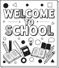 Back to school vector illustration set featuring a hand drawn doodle collection of business and computer icons with music symbols and money sketches in a cartoon art pattern design