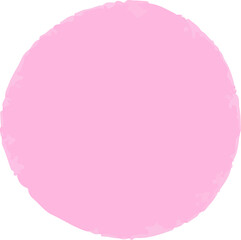 Pink circle brush drawing, paint, grunge, ink
