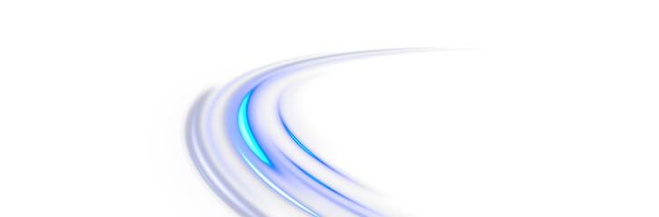 Light futuristic vector line effect streak motion abstract city.
