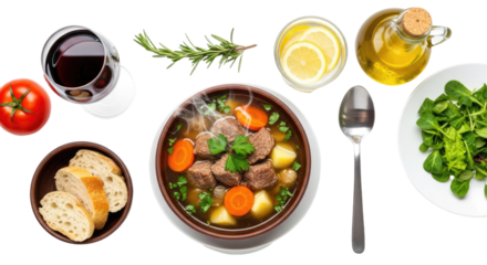 Healthy Vegetable Soup with Fresh Ingredients 1.