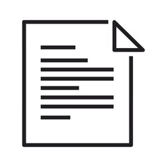 Document icon representing file or paper
