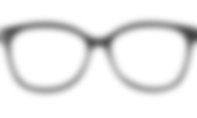 Fototapeta premium Shadow of glasses on a transparent background