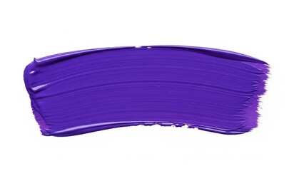Vibrant Purple Brush Stroke Abstract Art.