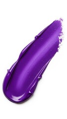 Vibrant Purple Paint Stroke Abstract Canvas.