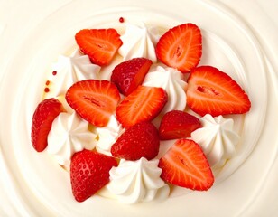 strawberry and cream