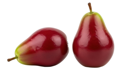 Isolated pears, still life, a sweet treat ready to eat and share, fresh fruit, dessert idea