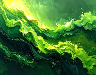 abstract green background