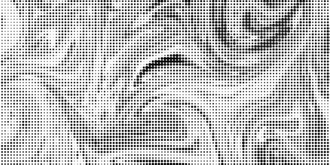Dotted halftone gradient texture. Vanishing polka dot background. Repeating dots gradation pattern background. Black fading comic pop art overlay backdrop. Raster effect wallpaper. Vector ilustration © Mansur