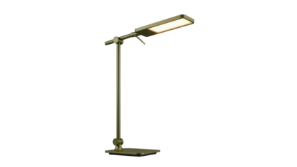 Isolated adjustable LED desk lamp for reading, office, workshop & bedside stand light