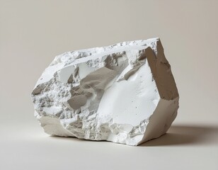 Abstract White Rock Formation