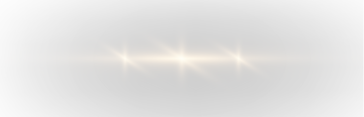 Soft golden streak shines with smooth radiant edges and subtle shimmer. Luminous trail creates a refined festive effect. Golden line isolated on a transparent PNG background.
