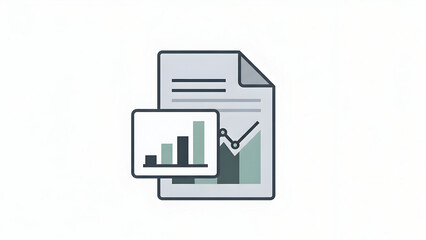 Financial Report with Charts and Graphs.