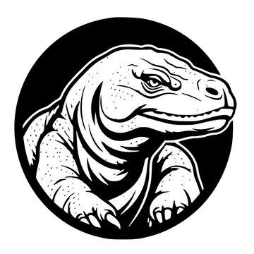 Vector illustration of a comodo , vector silhouette comodo