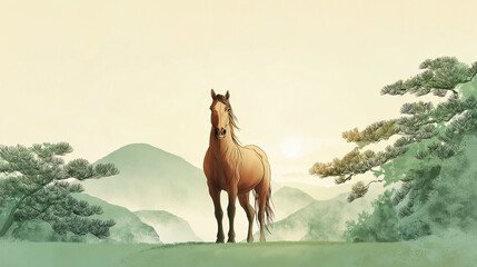 happy new year red horse 2026