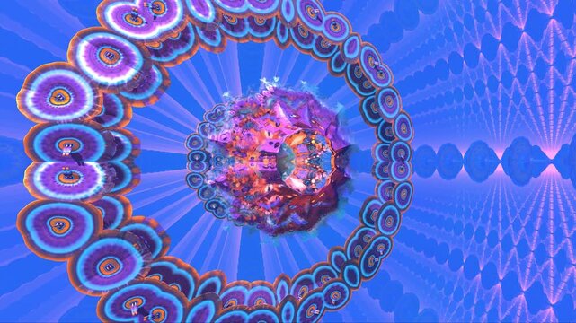 Orbit Mandala12 10 - Fractal Landscapes H.264 high quality loop