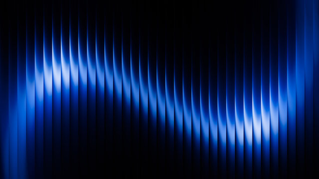 Abstract blue wave pattern with smooth gradients and dynamic lines creating a sense of movement and depth, perfect for backgrounds or artistic designs in various applications