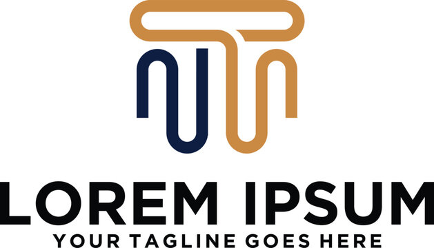 Modern Line Letter TW logo