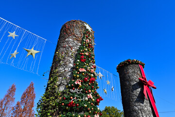 ノリタケの森のクリスマスと紅葉