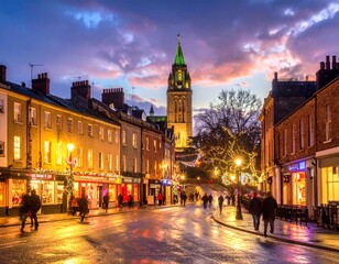 Fototapeta premium Bristol at Christmas time