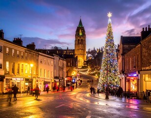 Fototapeta premium Bristol at Christmas time