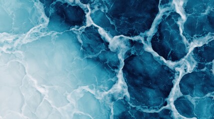 Obraz premium Capturing the chaos of ocean surface patterns seaside texture clean blue aerial view abstract concept