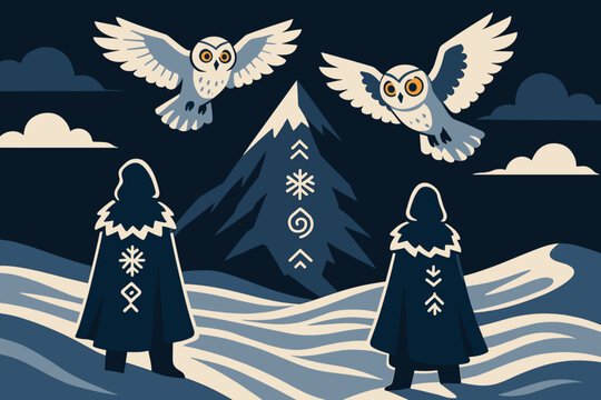 Mystic Spirit Owls.