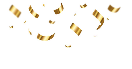 Golden confetti