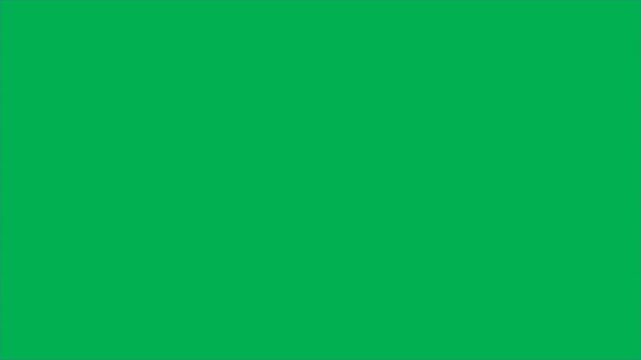 Simple yellow curved arrow icon indicating a return or refresh action on a solid green background